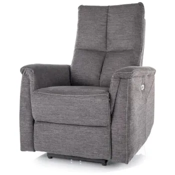 Fotoliu recliner Neptun gri inchis Brego18 imagine