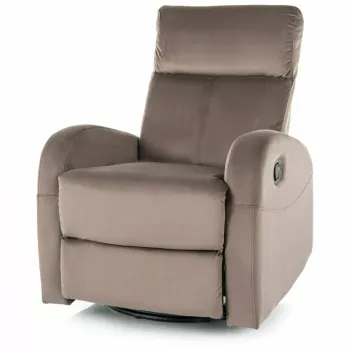 Fotoliu recliner Olimp velvet cappuccino Blu38 imagine