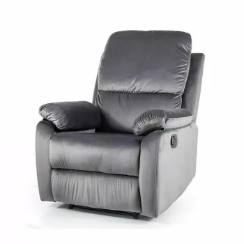 Fotoliu recliner Spencer 1 velvet gri Blu14 imagine