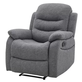 Fotoliu recliner tapitat Neron gri - H101 imagine