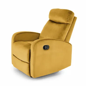 Fotoliu recliner Wonder mustariu H98 cm imagine