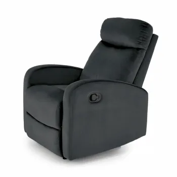 Fotoliu recliner Wonder negru H98 cm imagine