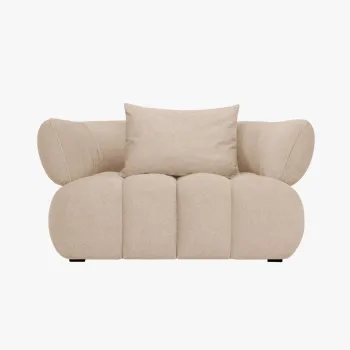 Fotoliu Reese boucle L144 cm imagine