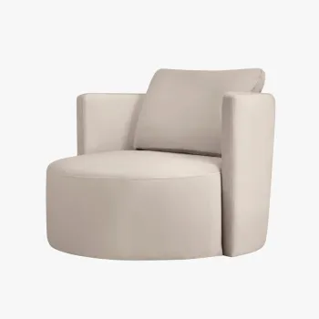 Fotoliu rotativ Bliss catifea L92 cm imagine