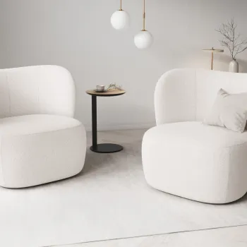 Fotoliu Saamit boucle L86 cm imagine