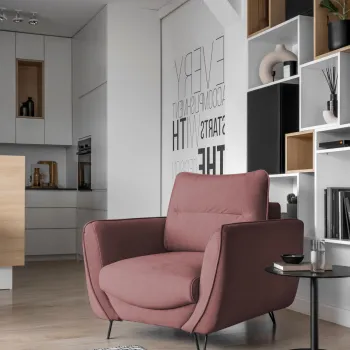 Fotoliu Silva 1F Velvetmat 24 imagine