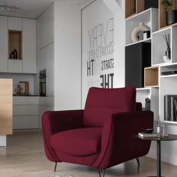 Fotoliu Silva 1F Velvetmat 25 imagine