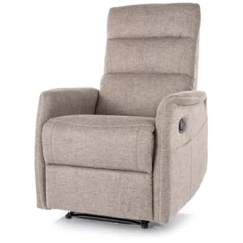 Fotoliu Solon M cu functie de masaj bej Brego34 imagine