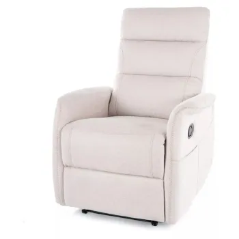 Fotoliu Solon M cu functie de masaj bej deschis Brego22 imagine