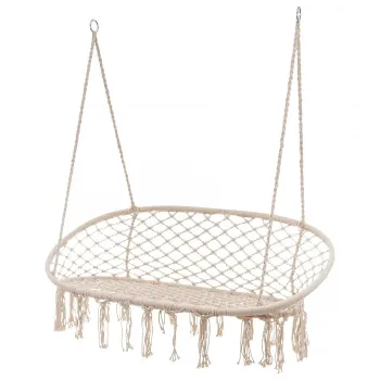 Fotoliu suspendat Brasil Hoop pentru doua persoane imagine