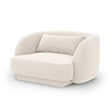 Fotoliu tapitat cu catifea Tulum imagine