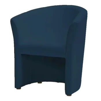 Fotoliu TM-1 piele ecologica bleumarin/wenge EK13 imagine