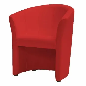 Fotoliu TM-1 piele ecologica rosu/wenge EK6 imagine