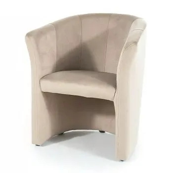 Fotoliu TM-1 velvet bej Blu28/wenge imagine