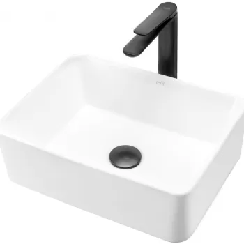 Lavoar Anita Mini alb ceramica sanitara - 41 cm imagine