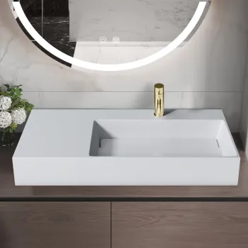 Lavoar Archi alb L89,5 cm imagine