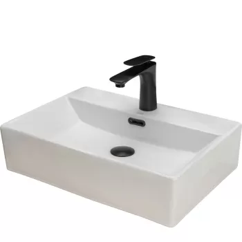 Lavoar Bonita Alb ceramica sanitara - 51 cm imagine