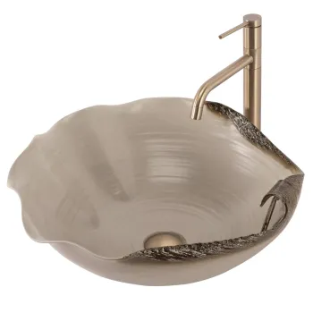 Lavoar ceramic pentru blat REA HM-22 Handmade ART imagine