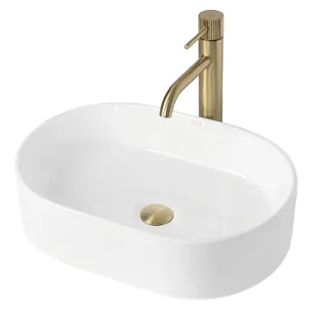 Lavoar ceramic pentru blat Rea Nadia 46 imagine