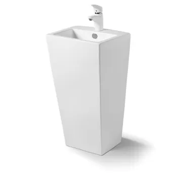 Lavoar Daria freestanding ceramica sanitara - H83 cm imagine