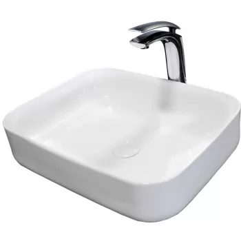 Lavoar Demi Slim Alb ceramica sanitara - 51 cm imagine