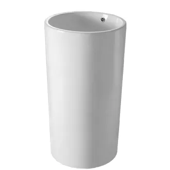 Lavoar Estera freestanding alb ceramica - H81,5 cm imagine