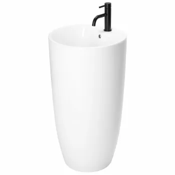 Lavoar freestanding ceramic Anya alb imagine