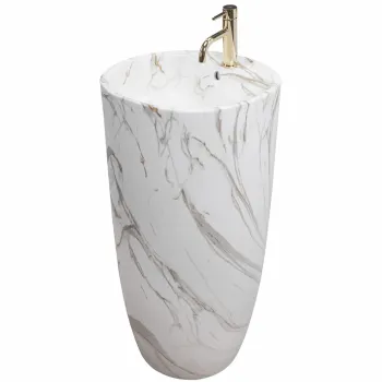 Lavoar freestanding Ceramic Anya Lava mat imagine