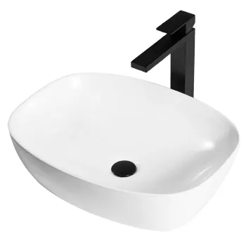 Lavoar Freja alb L49 cm imagine