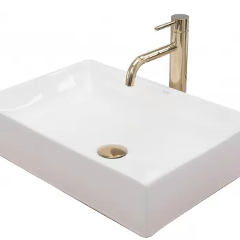 Lavoar Inga alb L51 cm imagine