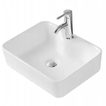 Lavoar Kelly alb ceramica sanitara - 49 cm imagine