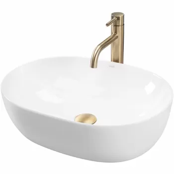 Lavoar Lisa alb L49 cm imagine