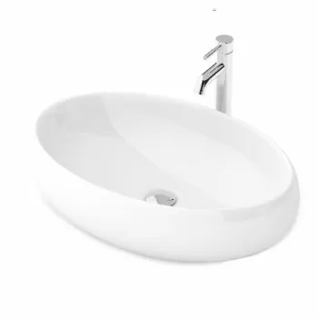 Lavoar Melania alb ceramica sanitara - 60 cm imagine