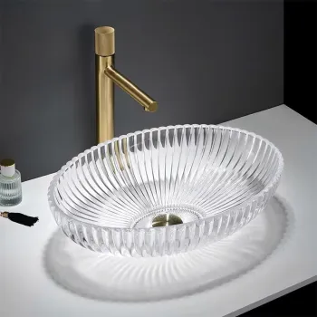 Lavoar Nicole transparent L51 cm imagine
