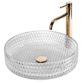 Lavoar pe blat Rea Cristal Transparent 39 imagine