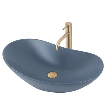 Lavoar pentru blat Rea Royal Blueberry Matt imagine