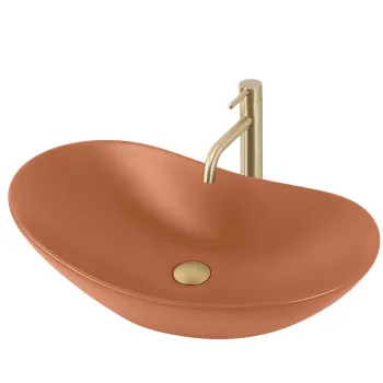 Lavoar pentru blat Rea Royal Cinnamon Matt imagine