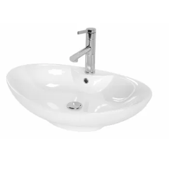 Lavoar Rosa Alb ceramica sanitara - 66 cm imagine