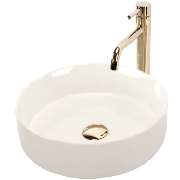 Lavoar Sami ecru lucios L36 cm imagine