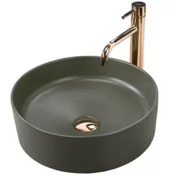 Lavoar Sami verde mat L37 cm imagine