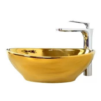 Lavoar Sofia Gold ceramica sanitara - 41 cm imagine