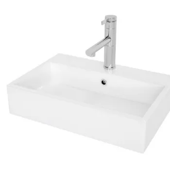 Lavoar Valeria Alb ceramica sanitara - 50,5 cm imagine