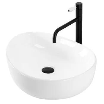 Lavoar Vanila alb L51 cm imagine