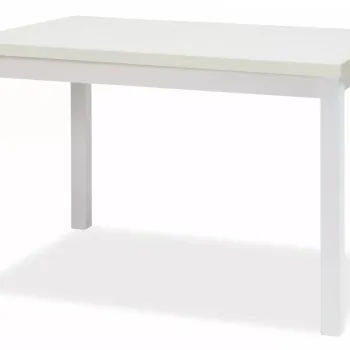 Masa Adam alb mat L120xl68 cm imagine