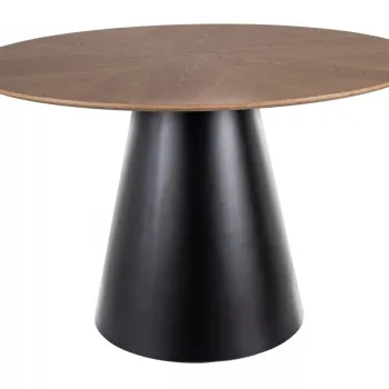 Masa Angel stejar/negru o120 cm imagine