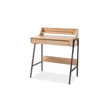 Masa de birou B-168 Stejar - L 77 x l 48 x h 89 cm imagine