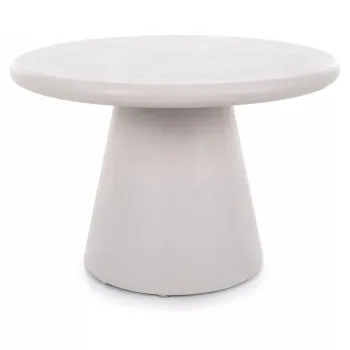 Masa de cafea Aurora gri deschis o60/h40 cm imagine