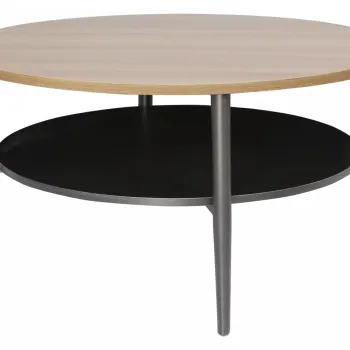 Masa de cafea Ella A stejar/negru imagine