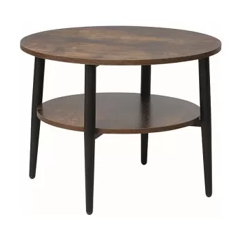 Masa de cafea Ella B - maro / negru mat imagine