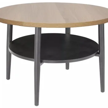 Masa de cafea Ella B stejar/negru imagine